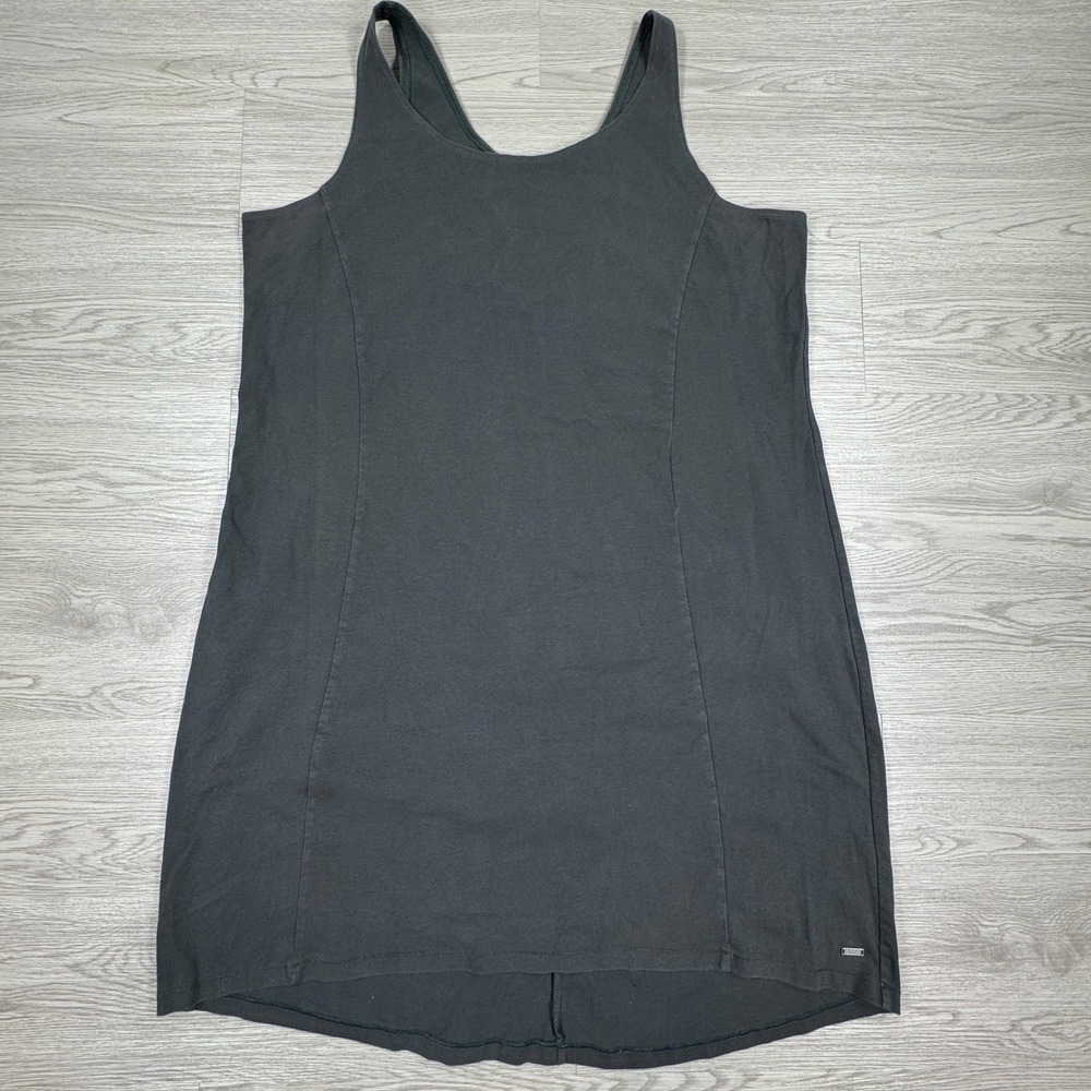 Under Armour Women's Tank Dress HeatGear Fitted Charcoal Gray 2XL Racerback